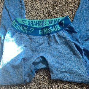 Blue full length gymshark leggings